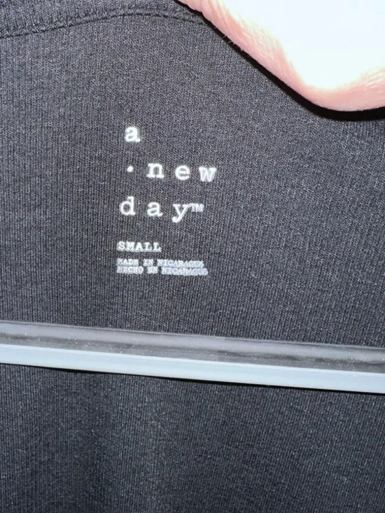 a new day Black Scoop Neck Long-Sleeve Top - Picture 2 of 4